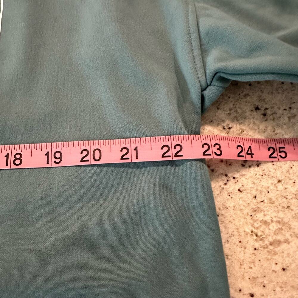 Champion Womens Medium Sweatshirt Teal Game Day Oversized‎ Pullover Triple Logo - Picture 6 of 8